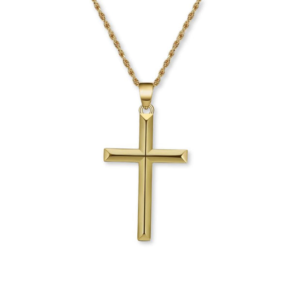 Sola Cross Necklace - Gold